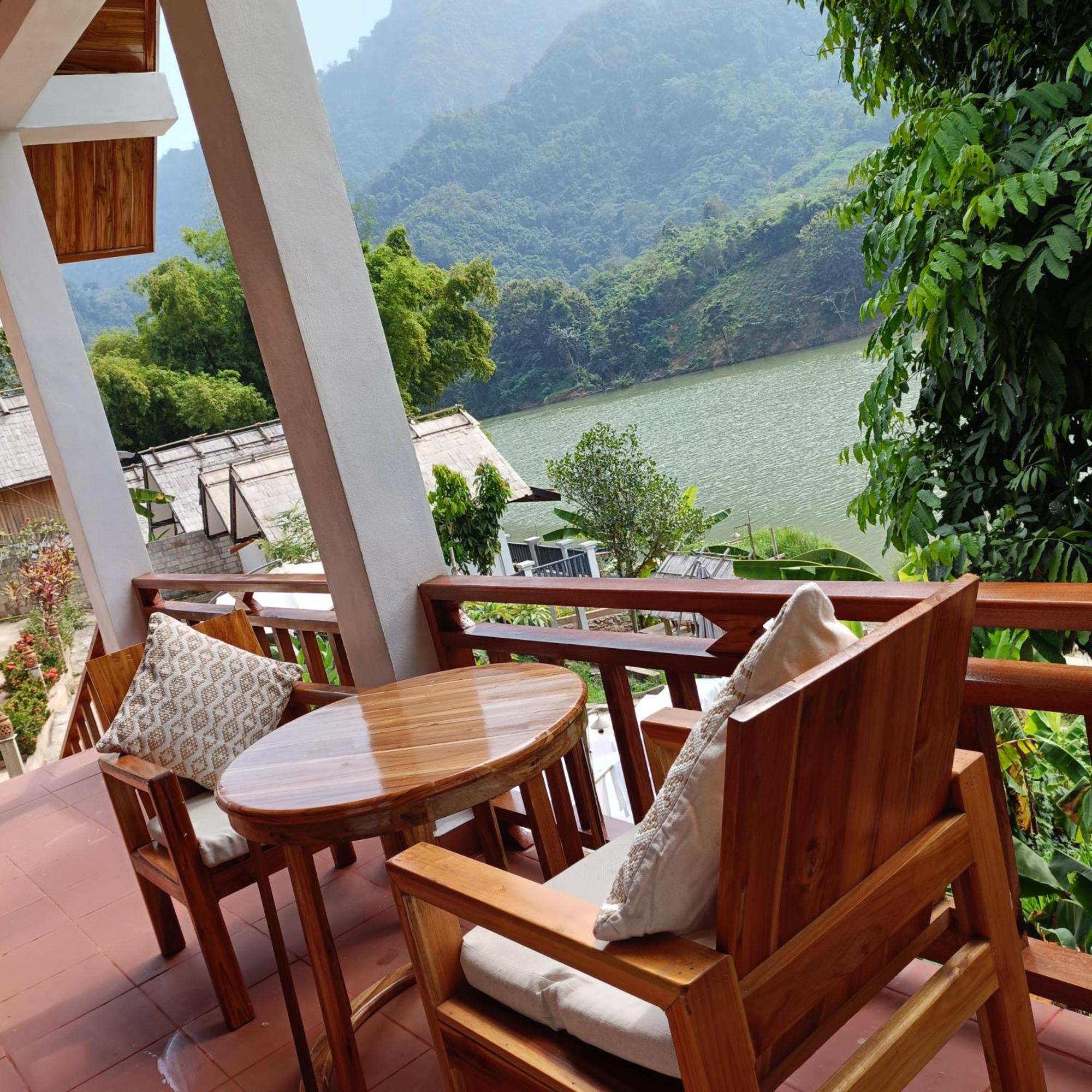 Nam Ou View Villa Nong Khiaw Екстер'єр фото