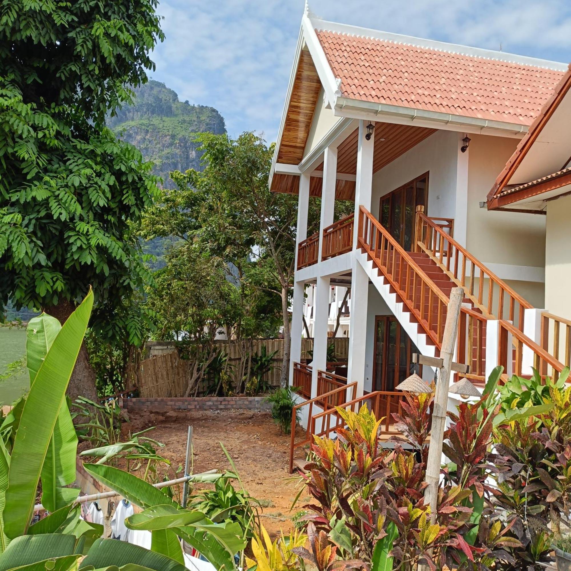 Nam Ou View Villa Nong Khiaw Екстер'єр фото